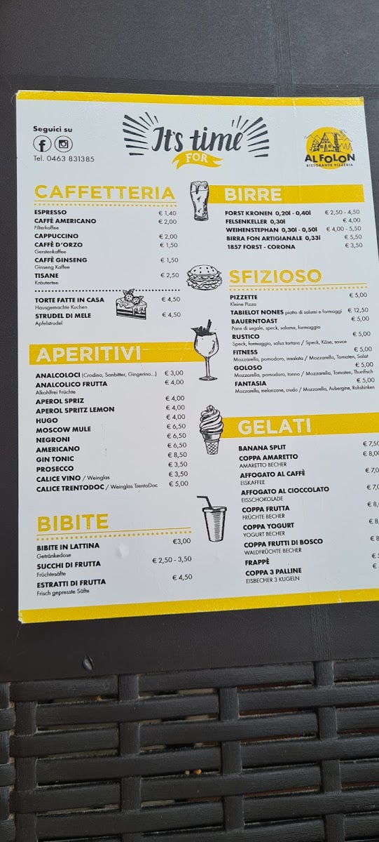 Menu Ristorante Pizzeria Folon-5